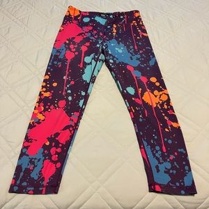 Retired Constantly Varied Gear pain splatter leggings